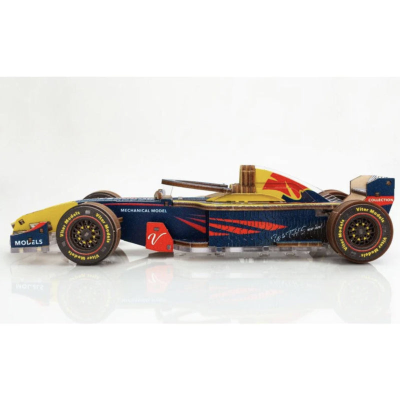 F1 Auto Red Bull (Geel/Zwart/Rood)