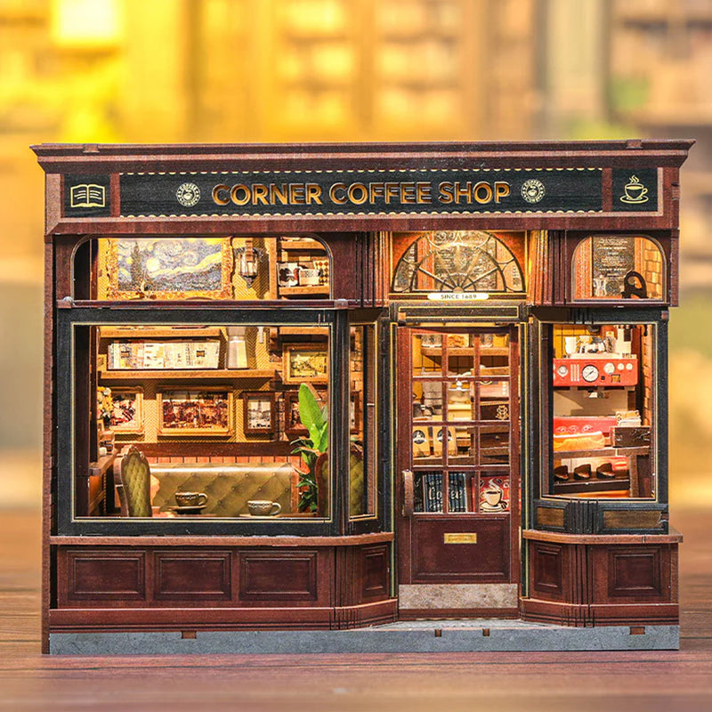 Koffiehoek Boek - Corner Coffee Shop - CWGB402 - Cutebee - BuilDIY