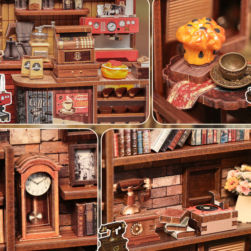 Koffiehoek Boek - Corner Coffee Shop - CWGB402 - Cutebee - BuilDIY
