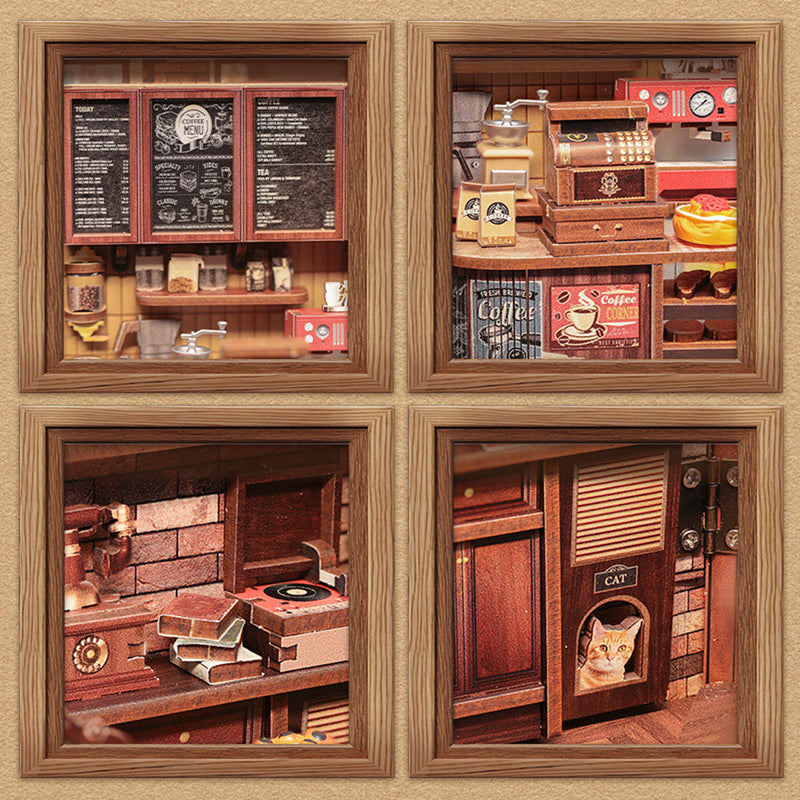 Koffiehoek Boek - Corner Coffee Shop - CWGB402 - Cutebee - BuilDIY
