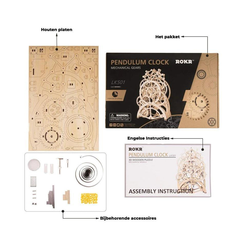 houten puzzel piratenschip klok kantoor klok modelkit, bouw puzzel mechanische klokset, doe-het-zelf puzzel klok kits, cadeau voor volwassenen en kinderen houten puzzel piratenschip klok kantoor klok modelkit, bouw puzzel mechanische klokset, doe-het-zelf puzzel klok kits, cadeau voor volwassenen en kinderen